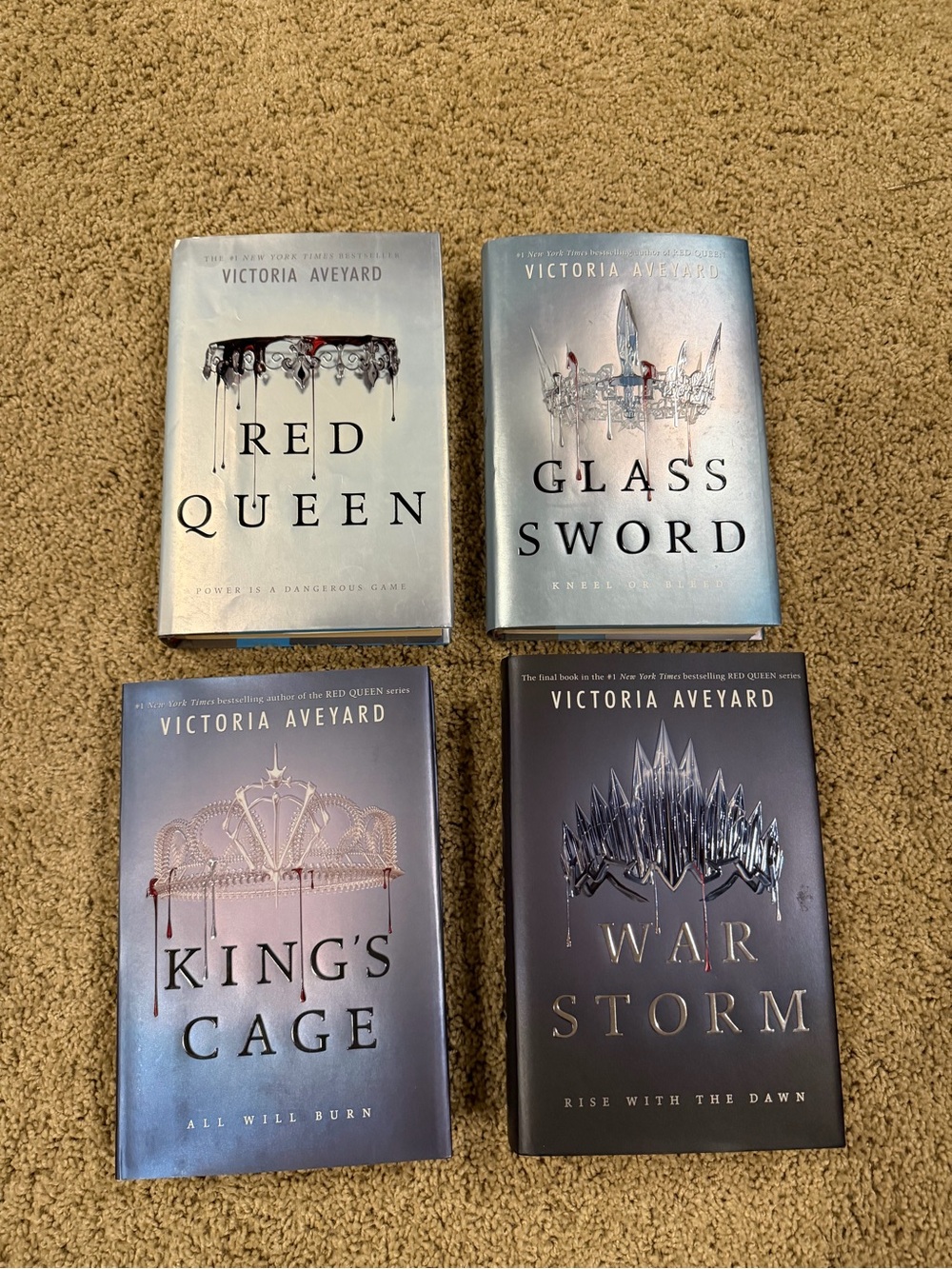 Red Queen Series Hardcover Book Set
